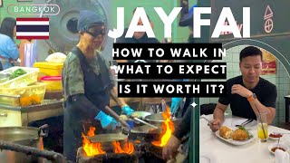 How to try JAY FAI Michelin Bangkok Street Food