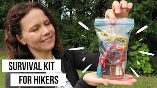 My minimal emergency survival kit for hiking and backpacking