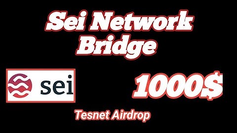 How To Bridge Sei Network #seinetwork #airdrop #tesnet