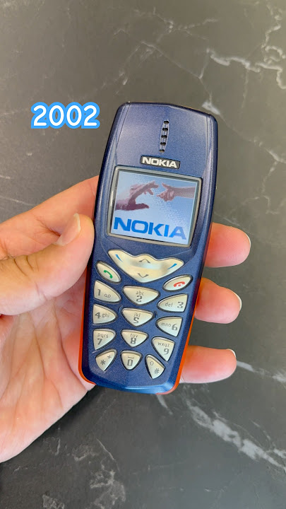 Nokia 3510i ringtone review 2002 #nokia #retrophone #nostalgia