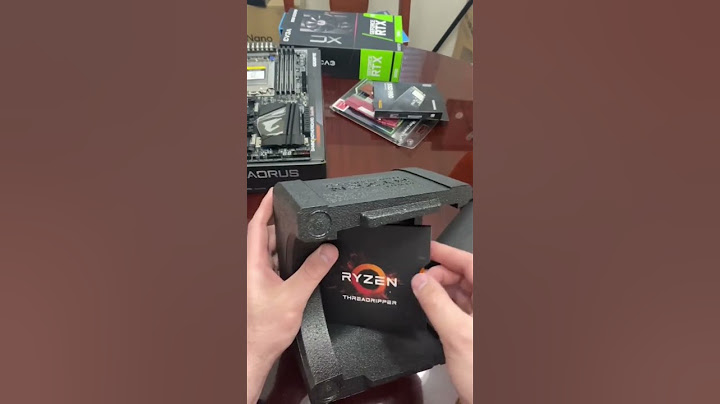 Amd ryzen threadripper 1900x 8-core 16 threads ม อสอง