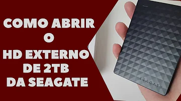 Como iniciar um HD externo?