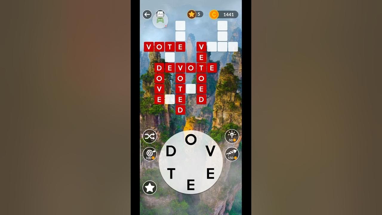 Wordscapes 040422 5:29 P.M. Level 151 - YouTube