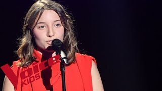 Video thumbnail of "Barbara Pravi - Voilà – Loghane | The Voice Kids 2022 | Auditions à l'aveugle"