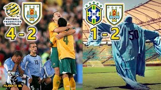 5 PEORES Y MEJORES MOMENTOS DE URUGUAY