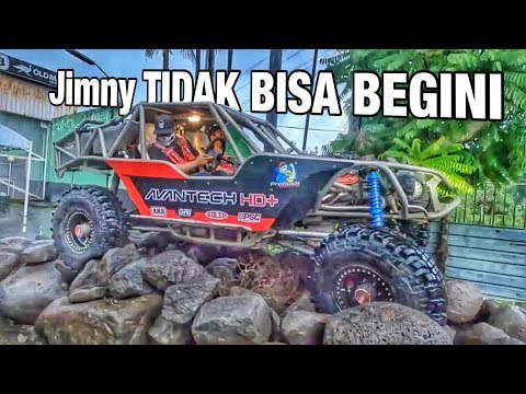 Rock Crawling pakai Buggy buatan INDONESIA