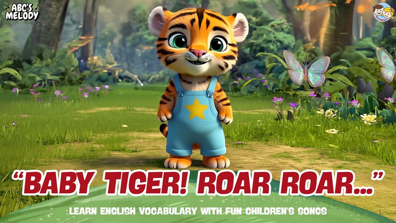 “BABY TIGER! ROAR ROAR...” - BABY TIGER SONG | Fun Kids Songs & Nursery ...