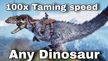 Ark Mobile 100x Speed Tame Any Dinosaur Without God Console 🧑‍💻 Ark Ultimate Mobile Edition 