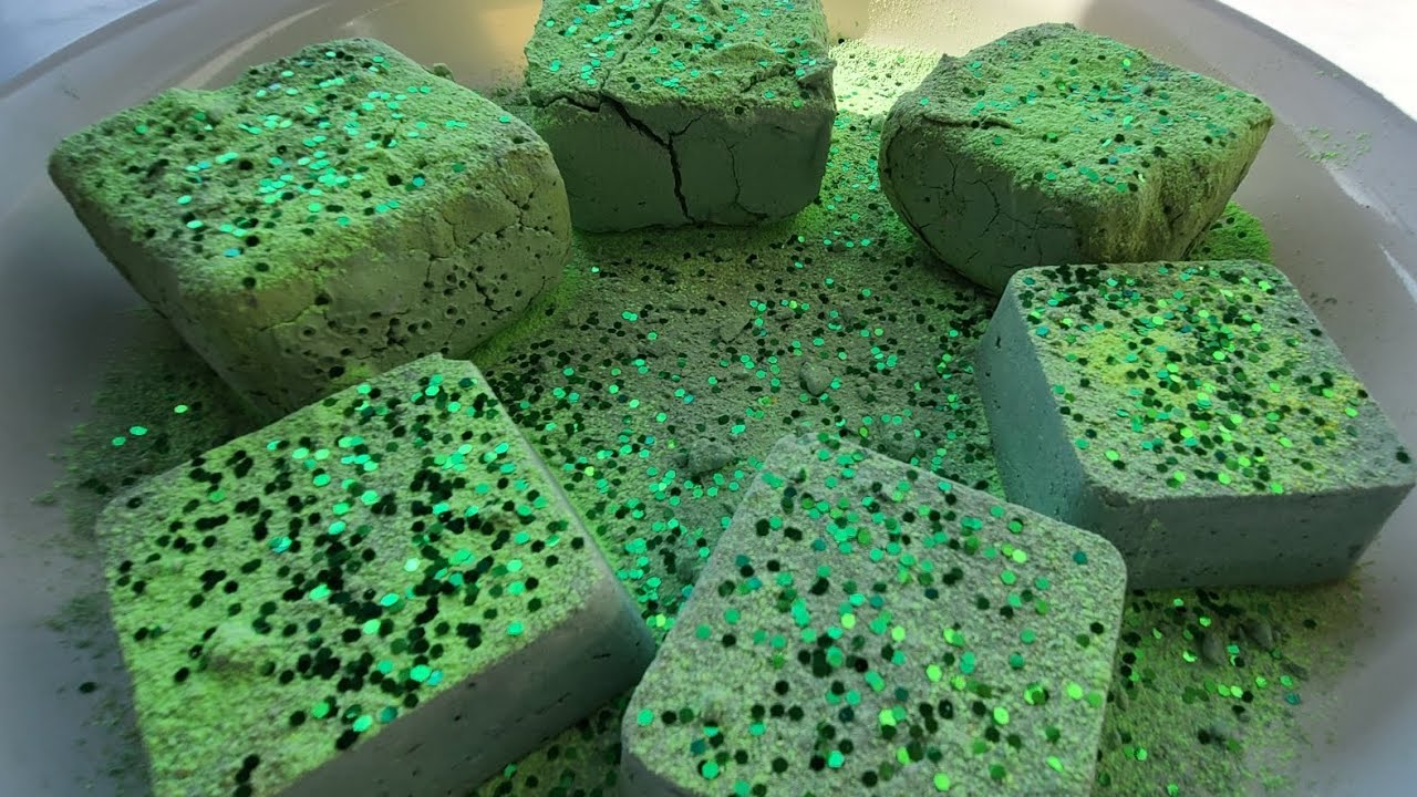 6 blocks series pt4. fresh pasted + reformed Green 💚 gym chalk asmr #oddlysatisfying #gymchalkasmr 