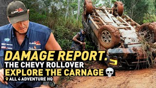 😲 $250,000 CHEVY DAMAGE REPORT — CREB Track Rollover aftermath!! image