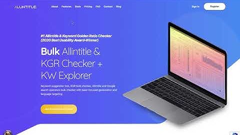 How To Use Allintitle