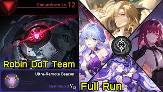 Conundrum Lv.12 Robin DoT Team Ultra-Remote Beacon Dice Full Run