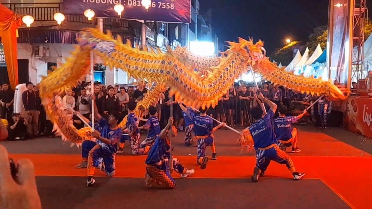 Liong Dance Panca Bhakti Perform In Festival Cap Go Meh 2026