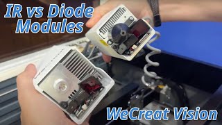 WeCreat Vision IR vs Diode Modules