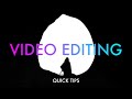 Video Editing Tips Part 1 🖥️ #Shorts