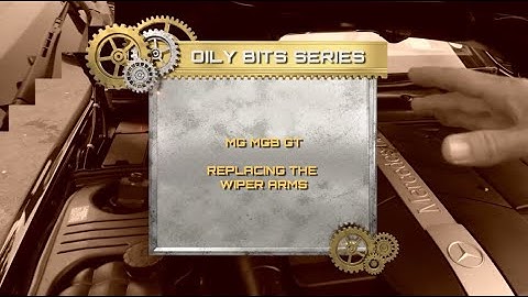 MGB GT Replacing wing mirrors