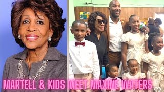 MARTELL HOLT & THE KIDS MET CONGRESSWOMAN MAXINE WATERS! WHAT'S HAPPENING! 💞