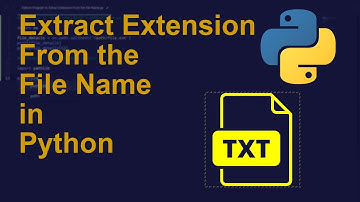 Extract Extension From the File Name in Python | Python Examples | Python Coding Tutorial |Interview
