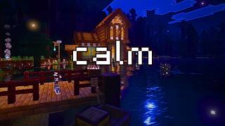 3 Hours | Minecraft C418 Lake Cottage Night | the lake doesn't sleep...