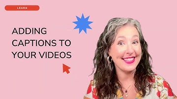 Adding captions to your videos | mmhmm
