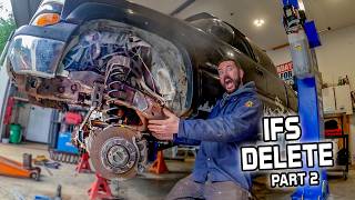 Chevy 2500 Solid Axle Swap (Part 2) – Building the SAS Kit for a SuperDuty Dana 60