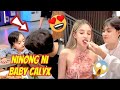 BABY CALYX MAY NINONG NA!? 😱😱 SINO KAYA FACE REVEAL? 😍🥰🩵 #yabby #babycalyx #sabbyandsophia