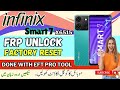 Infinix Smart 7 [ X6515 ] FRP And factory Reset Done Using EFT Pro Tool