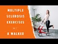 Multiple Sclerosis Walker/Rollator Exercises