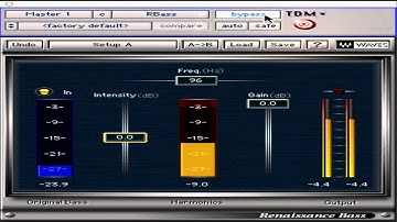 Waves Mastering Lesson 19 - RenBass Tool