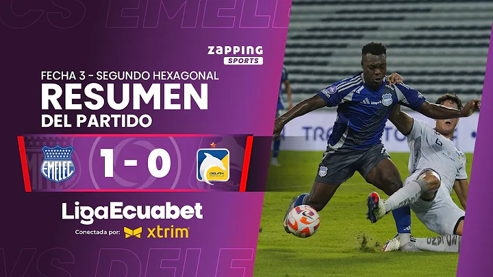 CS Emelec 1 - 0 Delfín SC / Fecha 3 - Segundo Hexagonal  / Liga Ecuabet conectada por Xtrim