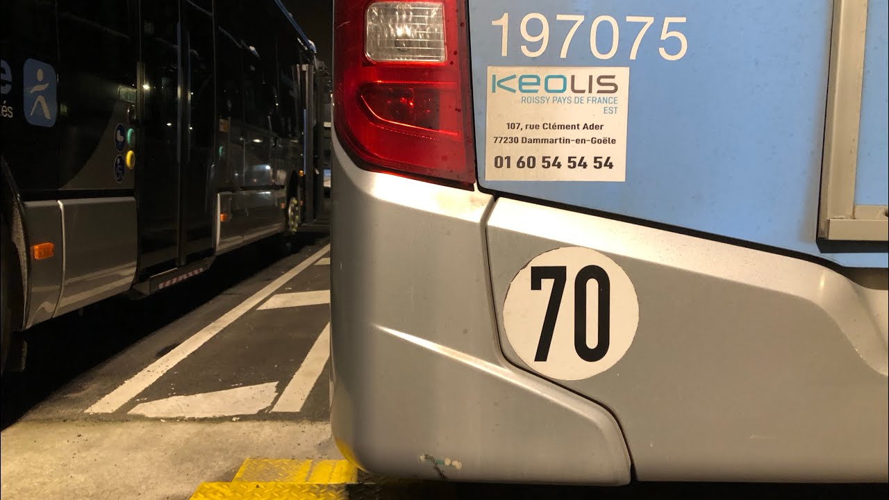 FULL KICKDOWN à bord d’un Mercedes Benz Citaro C2 K sur les Navettes RER B !!!!!!