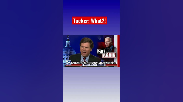 Tucker reacts to Biden’s shocking comment on China #shorts