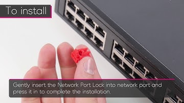[Smart Keeper Video User Guides] Network Port Lock Plus