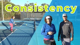 THE key to consistent pickleball