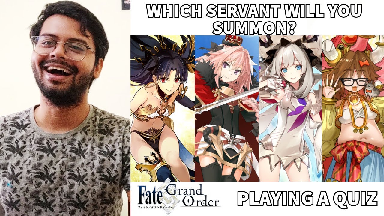 [FGO] Which Fate Grand Order Servant Will You Summon? (FGO Quiz) - YouTube