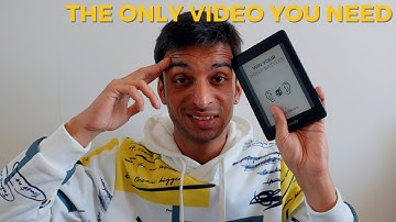 THE ONLY VIDEO YOU NEED - HOW TO USE A KINDLE (the ULTIMATE tutorial KINDLE)| RONAK SHAH