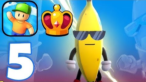 Stumble Guys - Gameplay Walkthrough Part 5 - All Map New (iOS, Android)