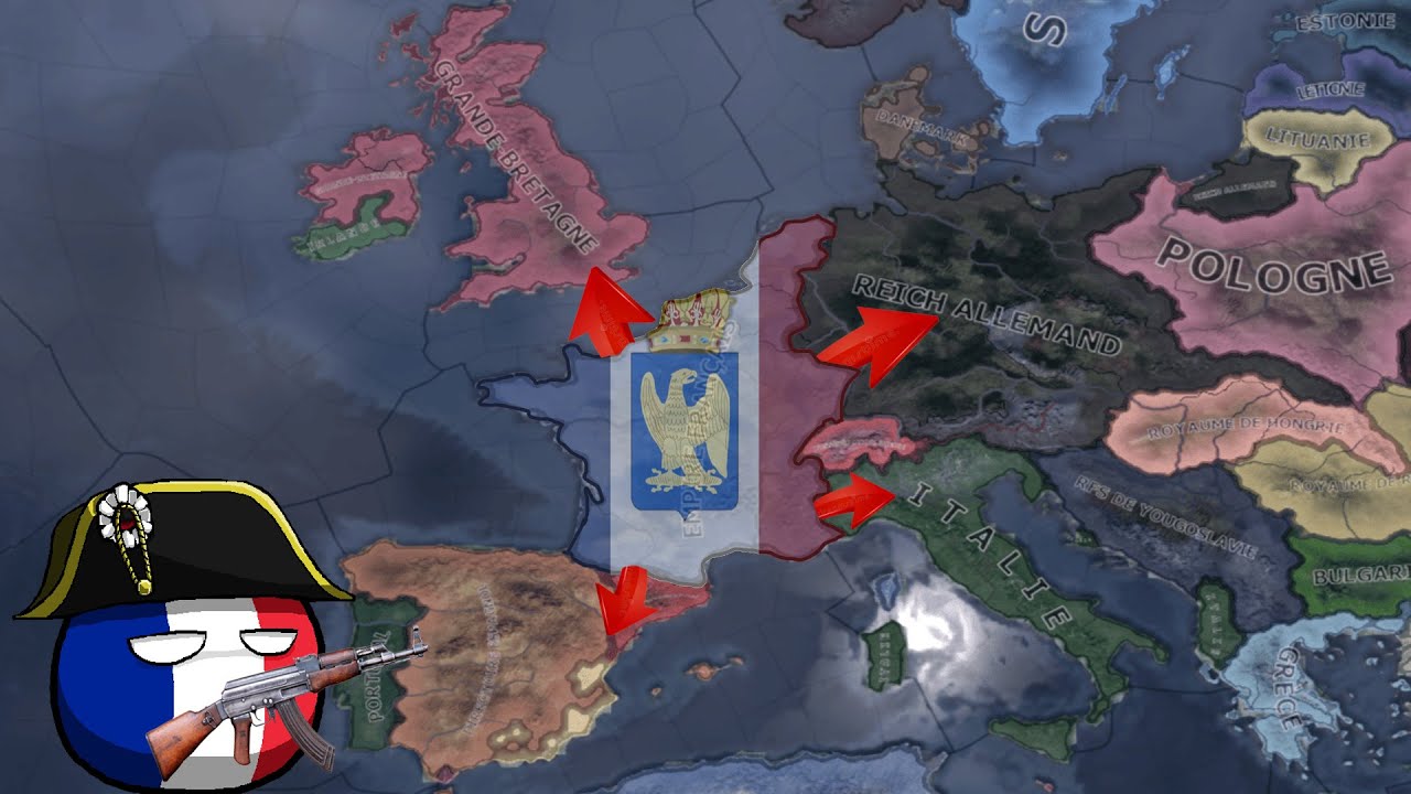 Le retour de l'empereur !!! HOI4 #2 let's play - YouTube