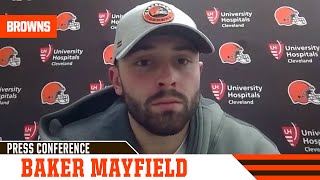 Baker Mayfield Postgame Press Conference vs. Steelers | Cleveland Browns