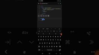 Web Programming - 3 - How to create an HTML document on your smartphone with SPCK Editor
