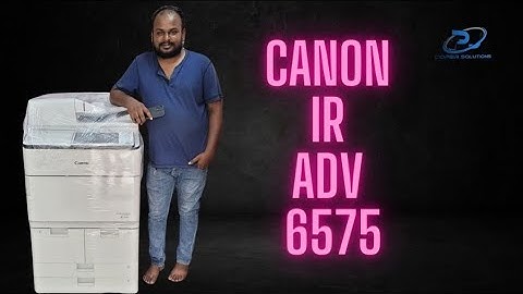 CANON IR ADV 6575- MOBILE PRINTING