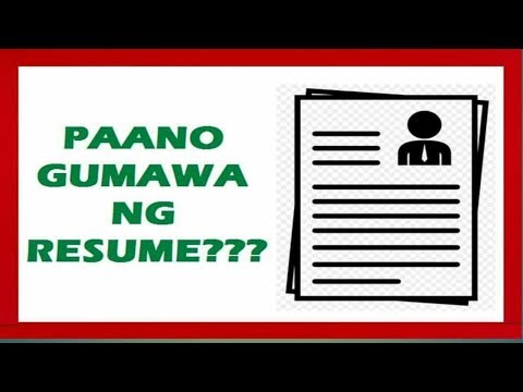 Video: Paano Magpadala Ng Resume Nang Libre