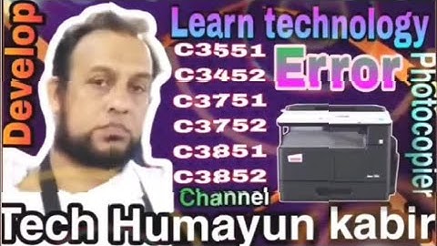 How to Konica Minolta bizhub reset error C3451 C3452 C3751 C3752 C3851 | #shorts #subscribe #develop