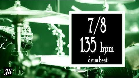 135 Bpm - 7/8 Drum Beat