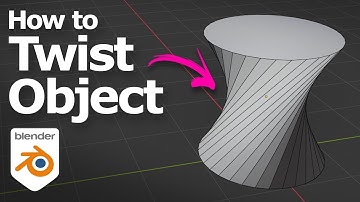 How to twist an object in Blender
