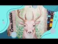 Как нарисовать оленя акварелью/ how to draw deer