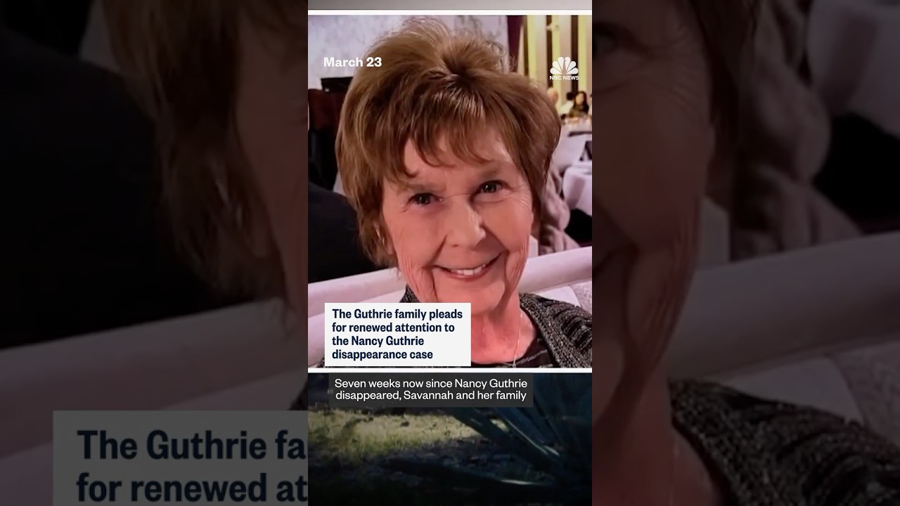 The Guthrie family pleads for renewed attention to the Nancy Guthrie disappearance case