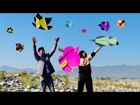 Basant festival in Sawat 😱|| kite festival may gaye ♥️|| kite catching
