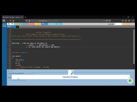 AREA OF RECTANGLE WITH USING C LANGUAGE | BEST EXAMPLE INPUT FROM USERS. | EASY METHOD.