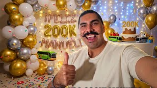 EN VIVO 🔴 Celebrando los 200K suscriptores y 14 años de Autobuses Online